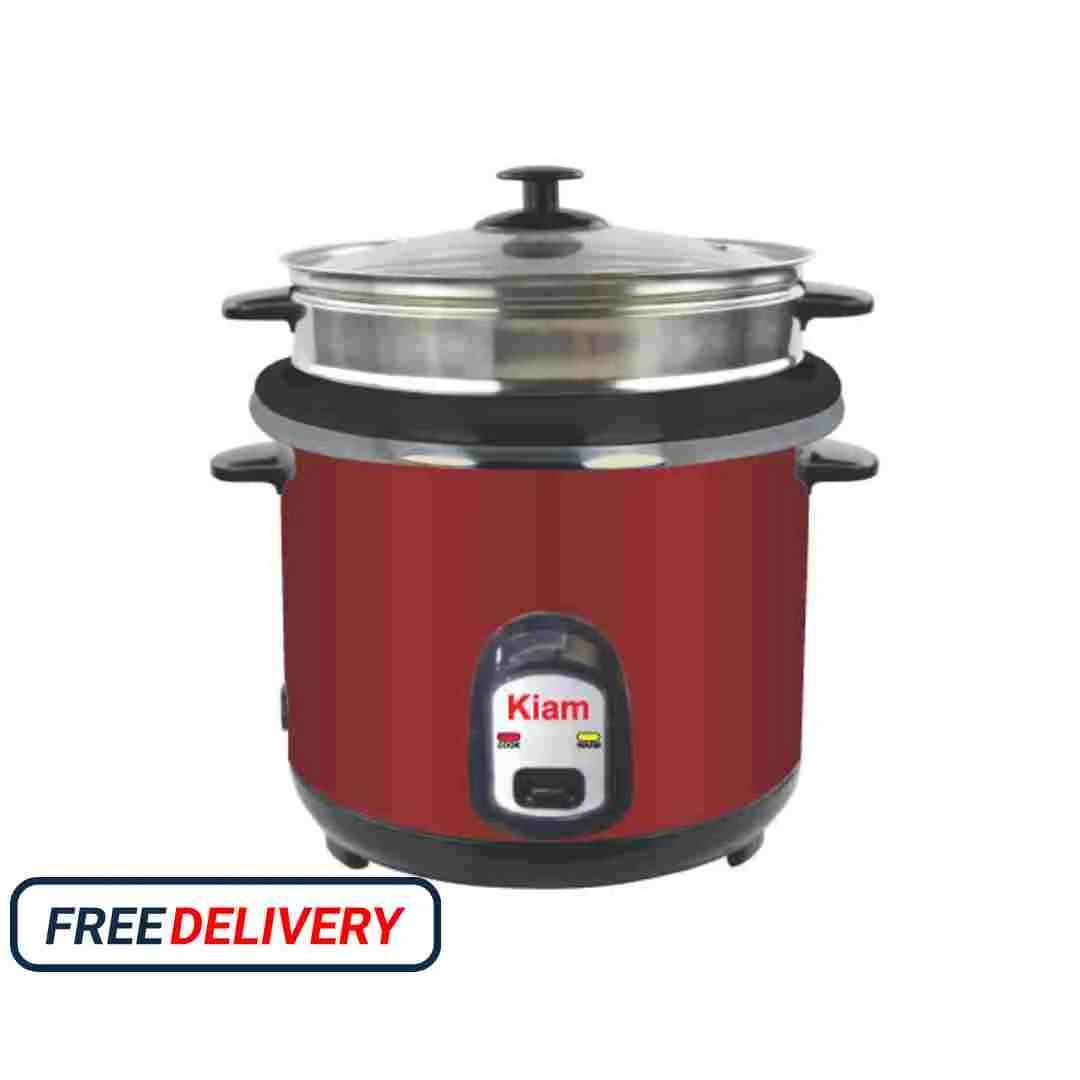 Kiam 2.8 Ltr Double Pot Rice Cooker
