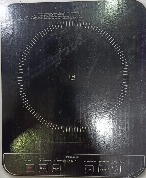 PANASONIC KY -A112AKFD Black INDUCTION STOVE - Image 2