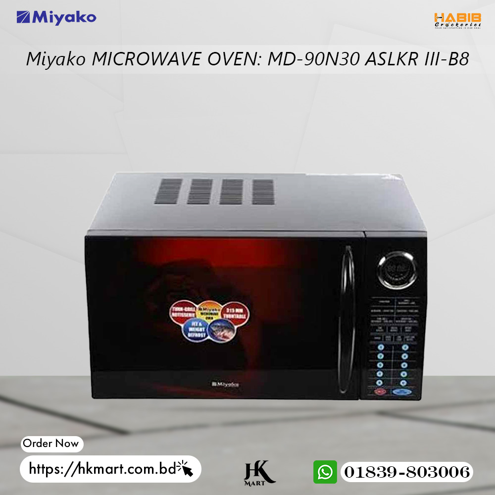 Miyako MICROWAVE OVEN: MD-90N30 ASLKR III-B8