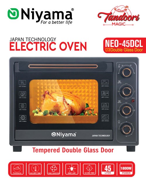 Niyama 45-Liter Electric Oven NEO-45DCL - Image 3